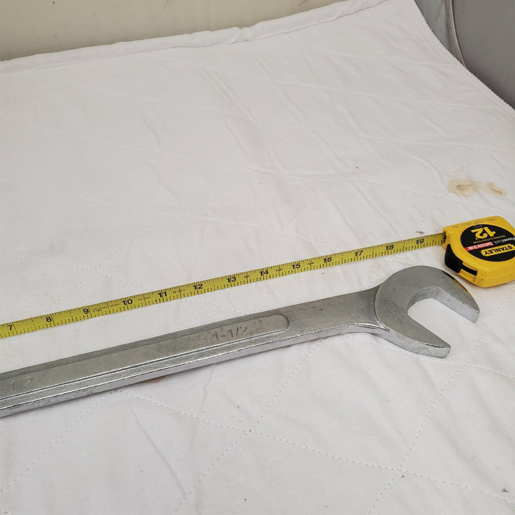 Pittsburgh 1-1/2" 19.5Inch Long Angled Head Open End Wrench AB-10