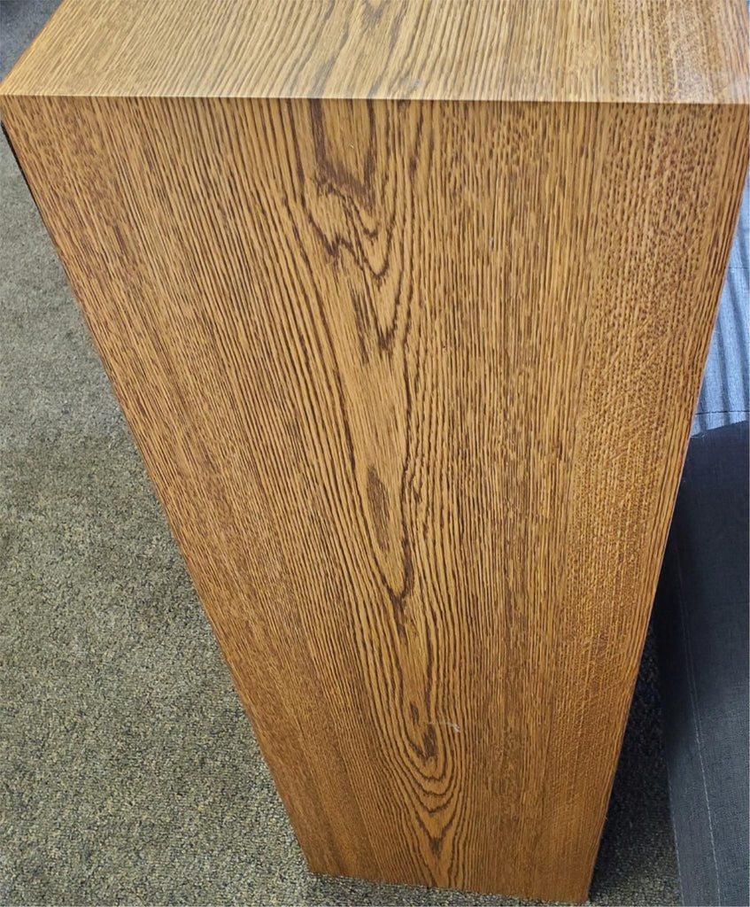 Pair Of Pioneer Colored Vinyl Laminated Wood Floor Speakers