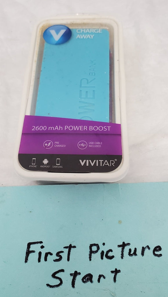 Vivitar 2600 MAH Power Boost - Blue
