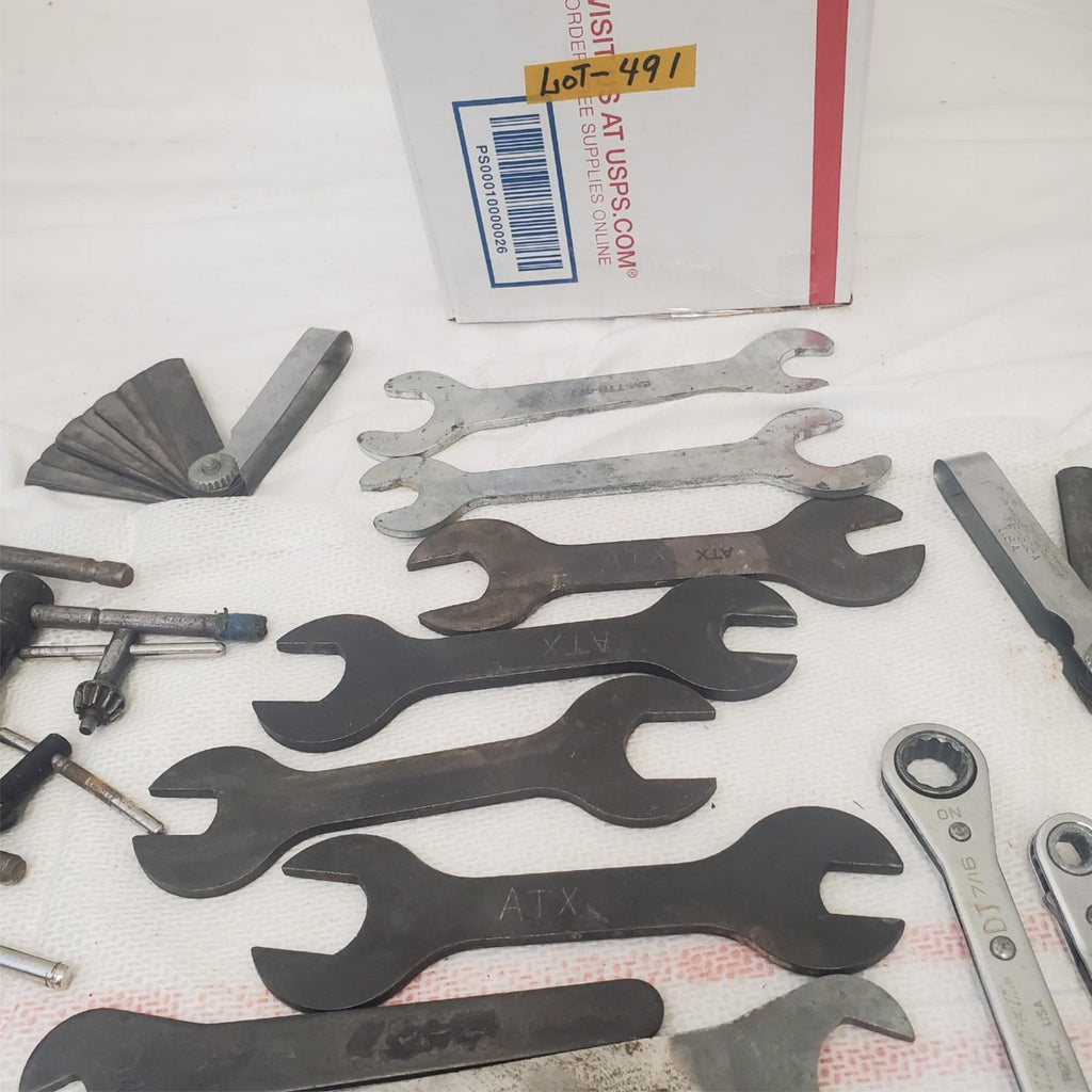Lot of 46 Heavy Duty Tool Assortment Multi Head Wrenches LOT-491