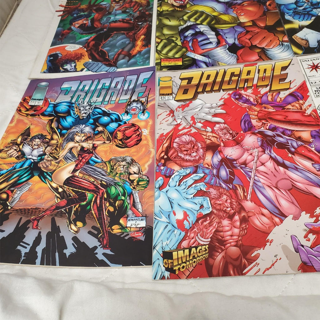 Lot of 12 Backlash Brigade Marvel Archer & Armstrong Comic Books #18