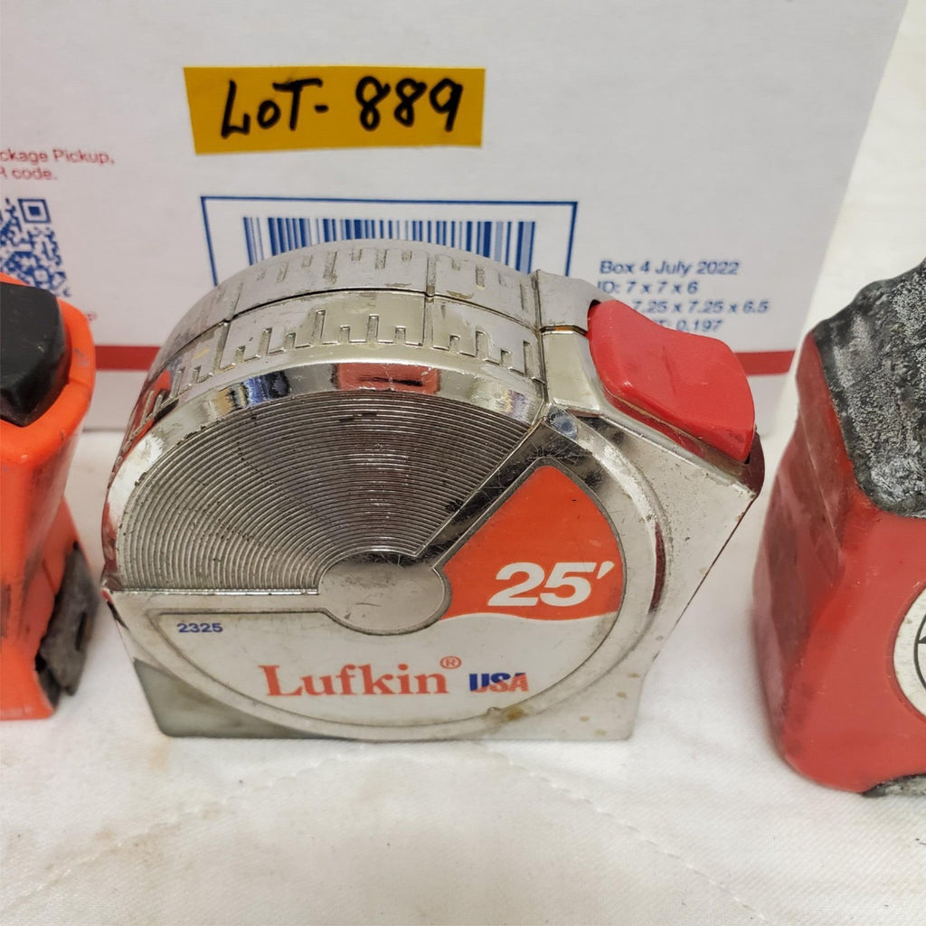 Lot of 5 Assorted Measuring Tapes LOT-889