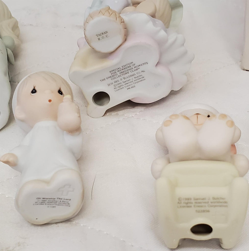 Lot of Ensco Precious Moments, Jonathan David & other Various Figurines