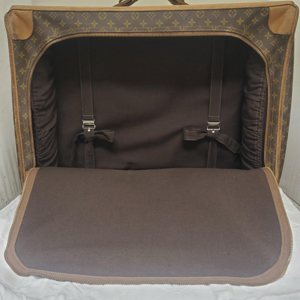 Rare Vintage Louis Vuitton Vachetta Leather Suitcase