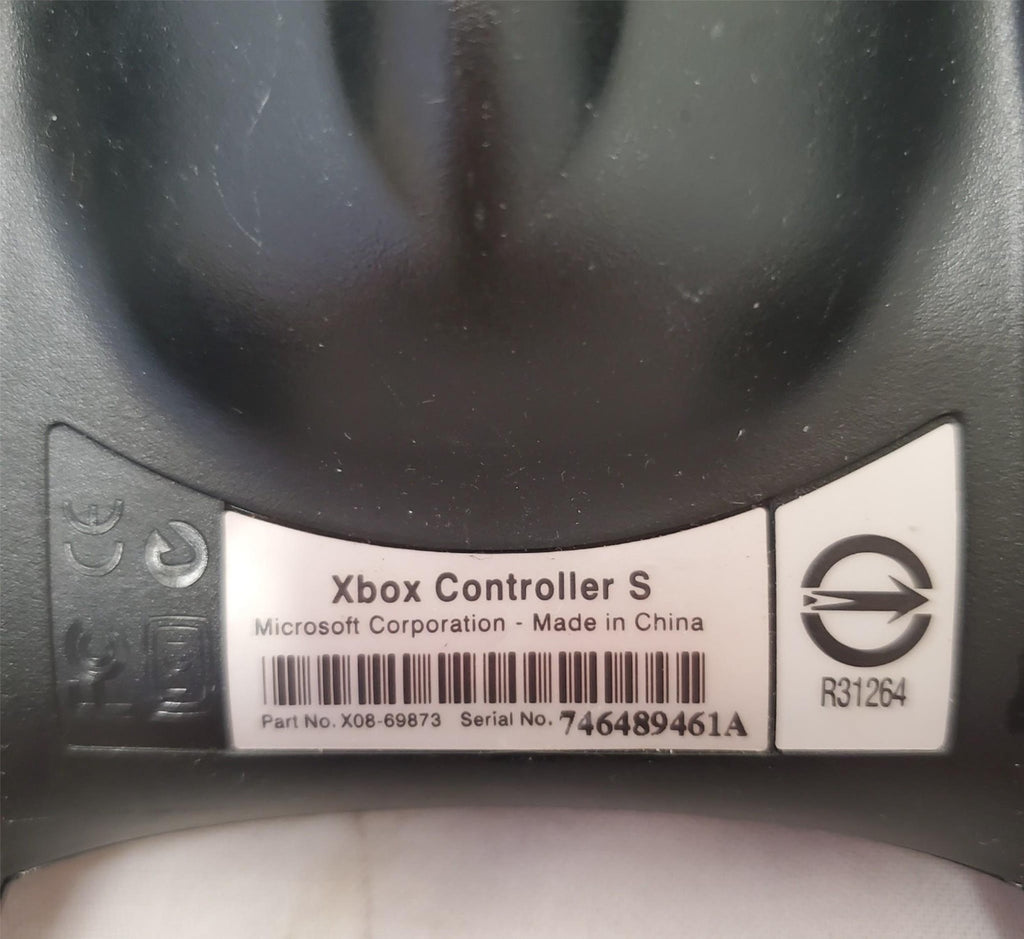 Microsoft Xbox S Type Black Controller with Breakaway Cable