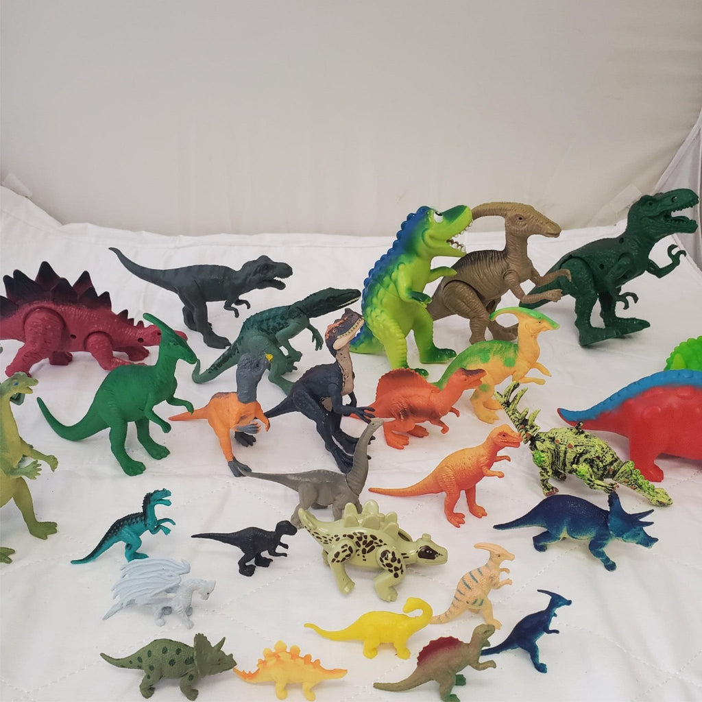 Lot of Assorted Small & Mini Dinosaurs Toys Various Species