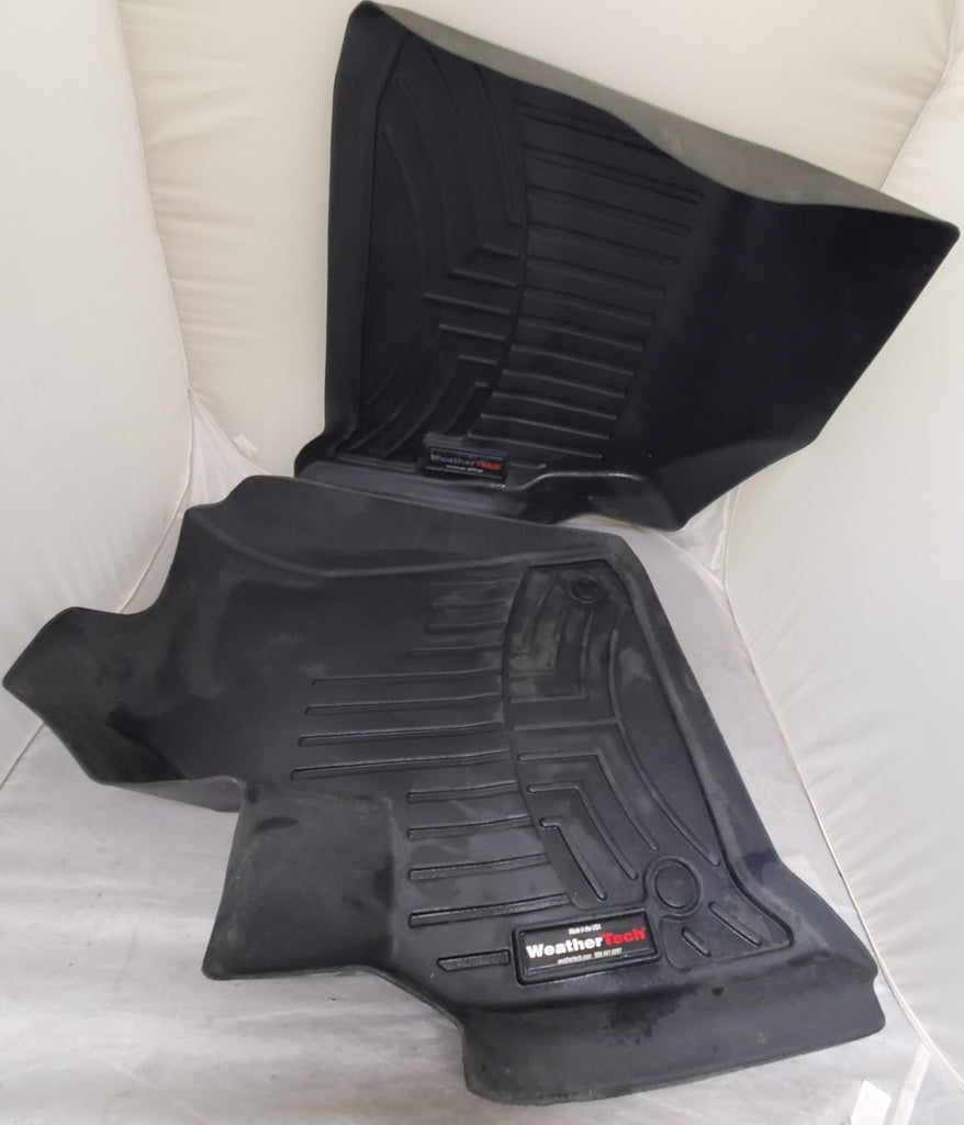 Weather Tech Front Pair Black Floor Mat (Not sure which make and model)