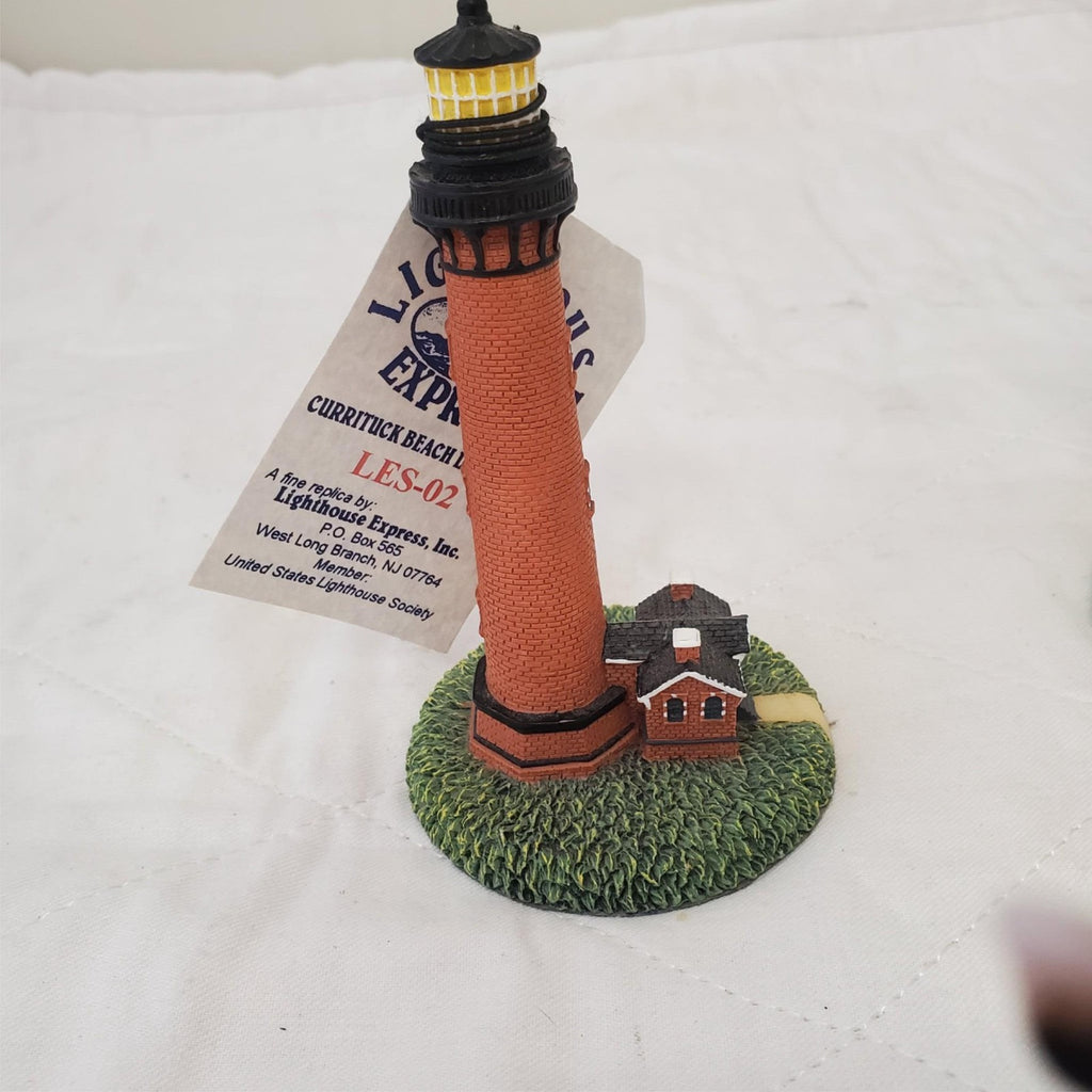 Cape Hatteras & Currituck Beach Light house North Carolina Figurine