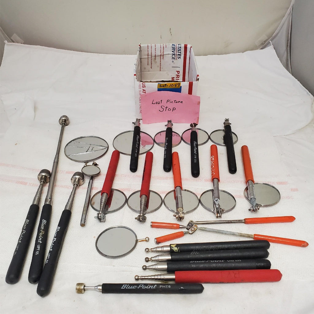 Lot of 24 Blue Point Magnetic Pick Up Tool Set With Mirror & More LOT-1049