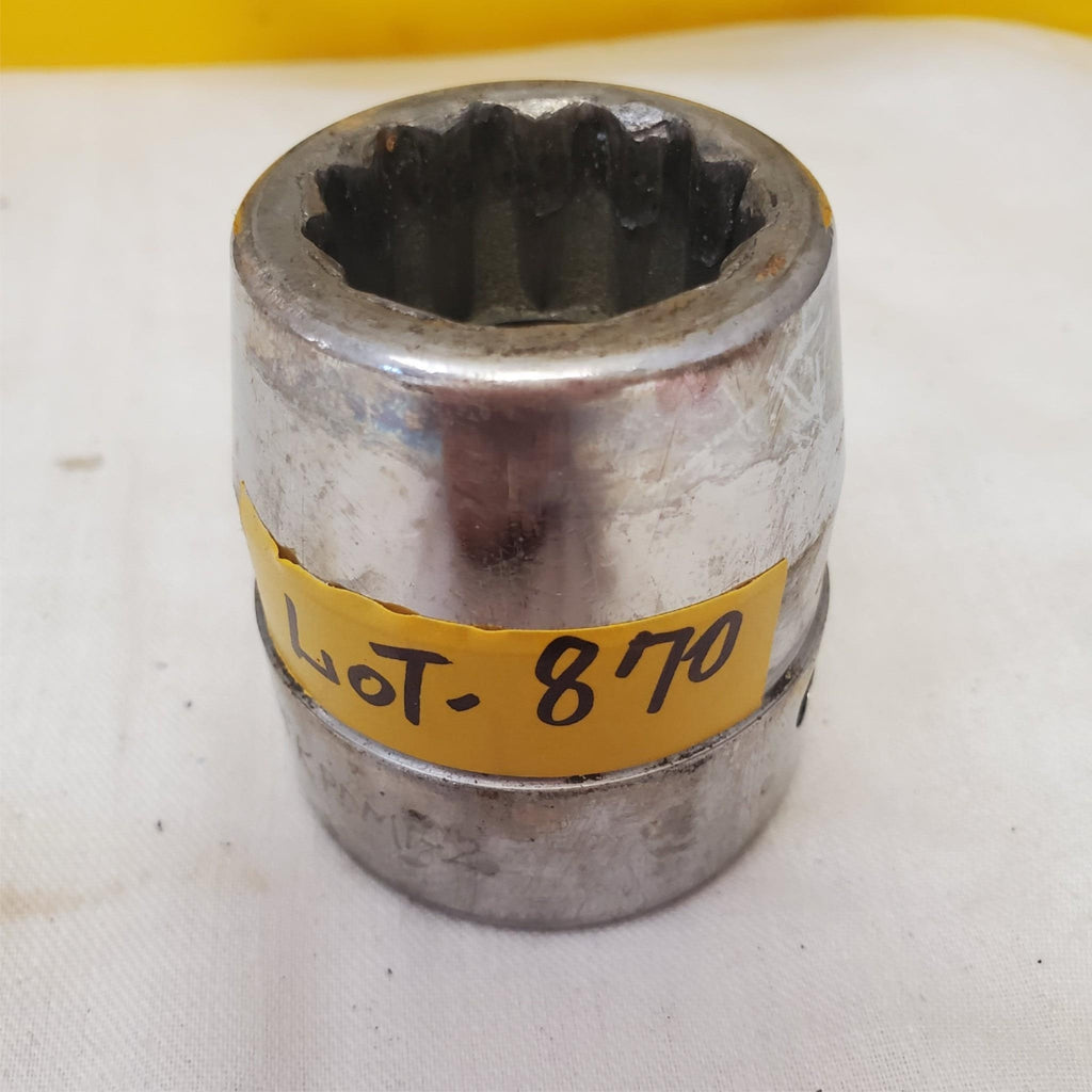 Alloy Steel Drive 12 Point Deep SAE Socket LOT-870