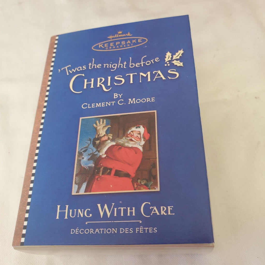 Set of 4 Hallmark Keepsake Ornament 2001 “Twas The Night Before Christmas” 