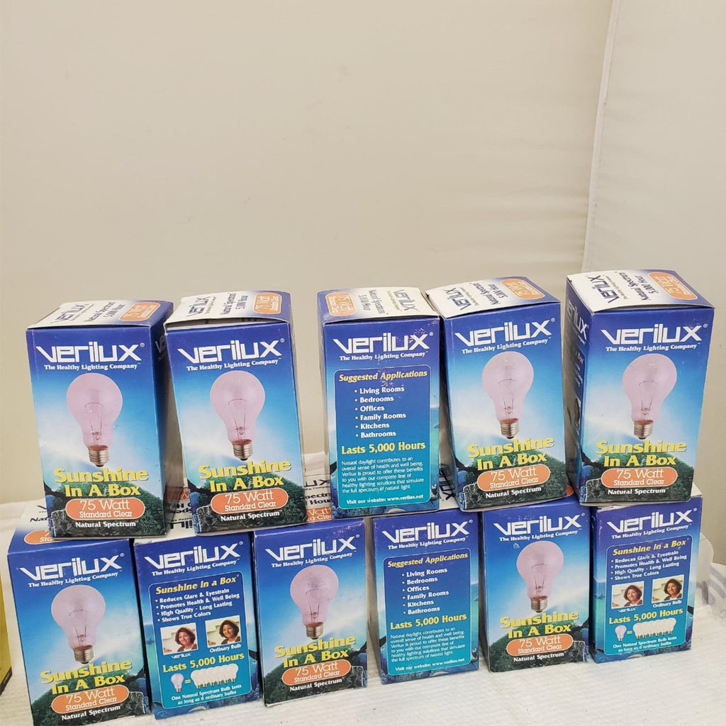 Lot of SATCO & VARILUX Assorted Light Bulbs