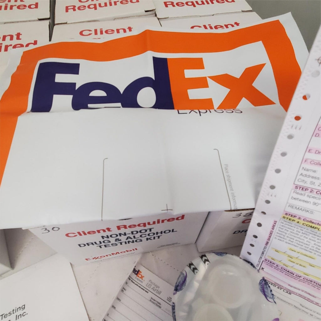 Client Required NON-Dot Drug & Alcohol Testing Kit Lot of 15