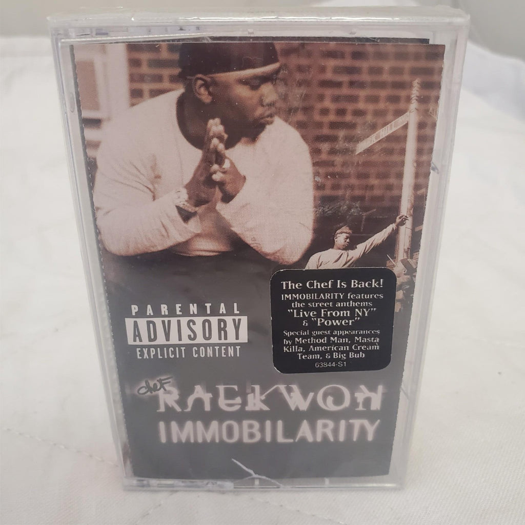 Brand New Raekwon Immobilarity Cassette Tape
