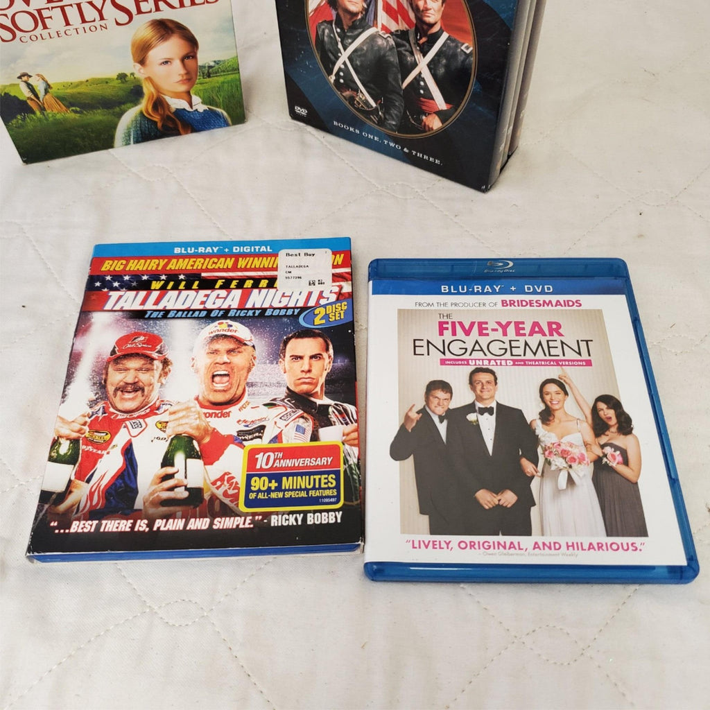 Love Come Softly Series, North and South, Talladega Nights & Various Other DVDs