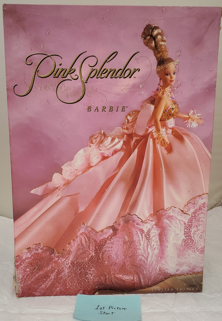 1996 Pink Splendor Barbie #00642 LE Mattel Gold Label Collector Doll