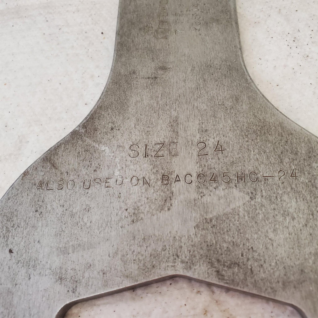 Vintage Large Open Ended Wrench LOT 570