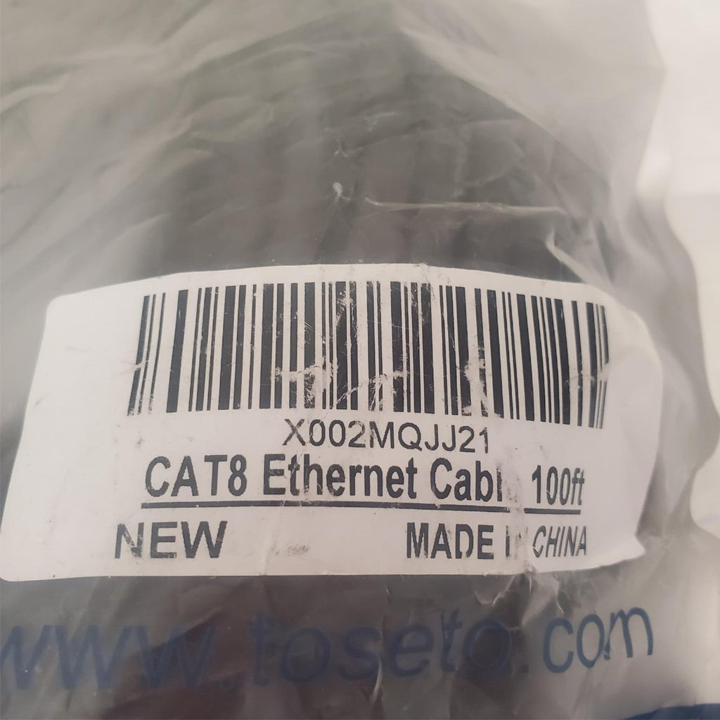 Toseto CAT8 100ft Ethernet Cable 