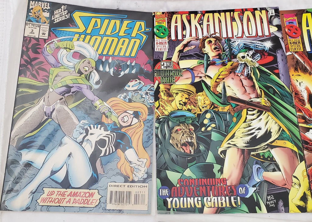 Lot of 12 Marvel Spiderman Stalkers Sting Kid Eternity & Other Comic Books #11