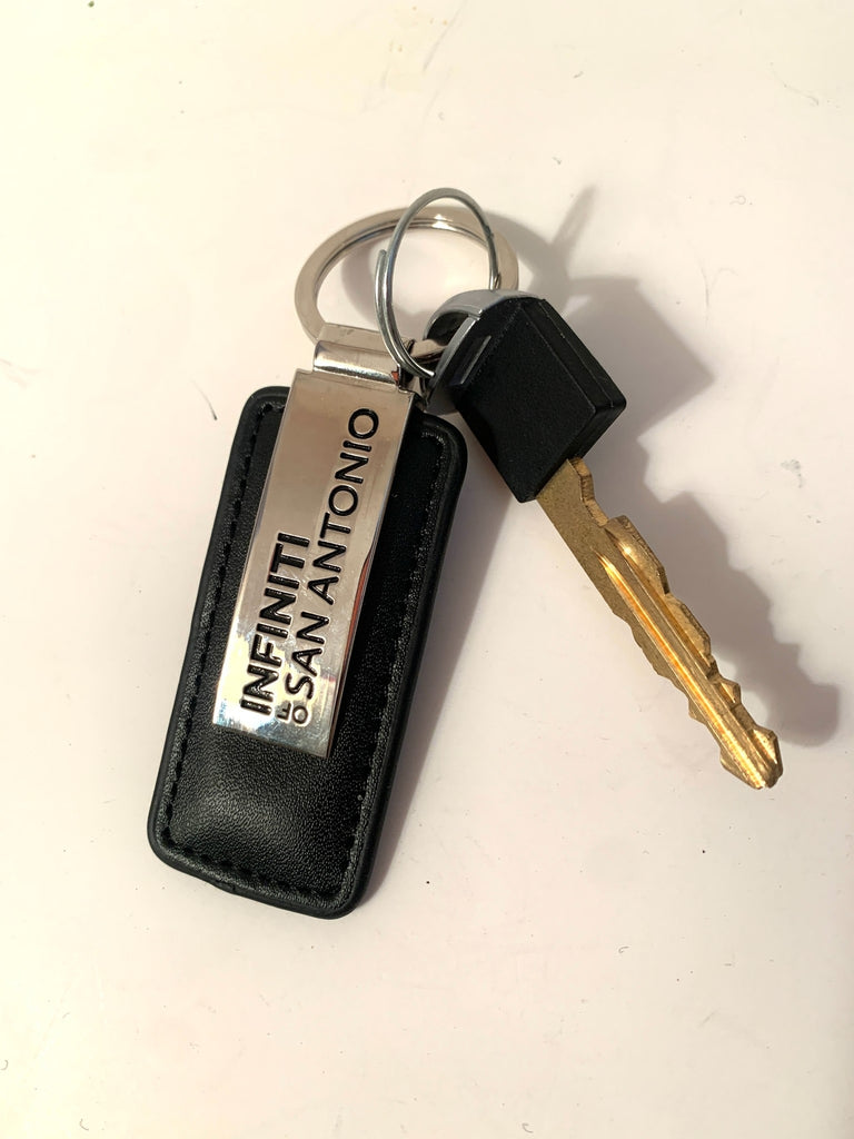 Infiniti Q series 2018 Smart Keyless Entry Remote Fob with Leather Key Chain NEW