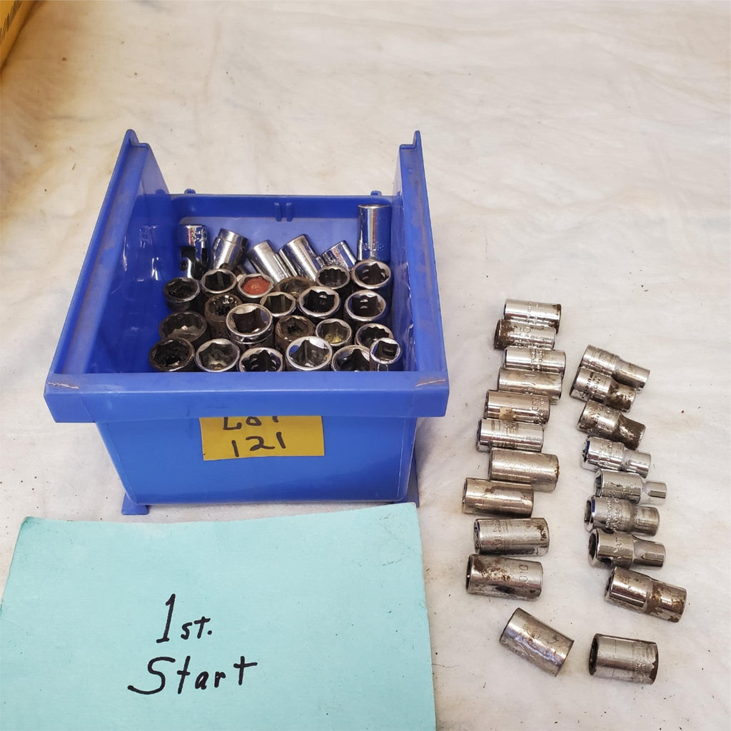 Lot of Proto Socket Drive & Deep Socket Tools Lot 121
