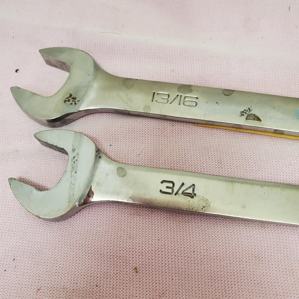 Snap on OEX Series 13/16" OEX26B & 3/4" OEX24B Combination Wrenches LOT-403