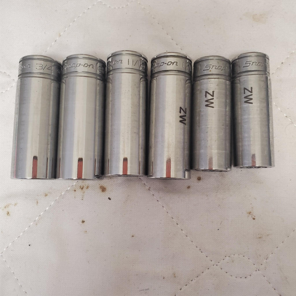 Lot of 38 Assorted Snap-On Drive 12-Point Sockets LOT 532