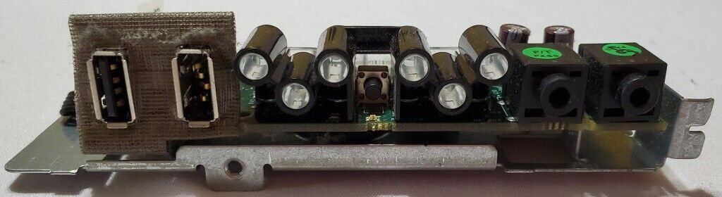 Dell Dimension 9200 Front USB, Audio, LED, Power Switch IO Panel CN-0HH180-70821