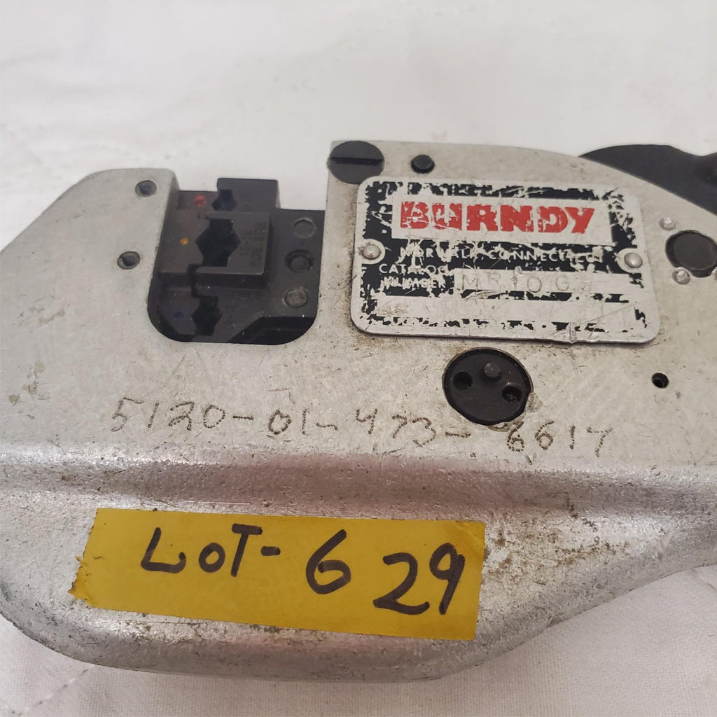 Burndy MR10G6 Hand Ratchet Crimping Tool LOT-629