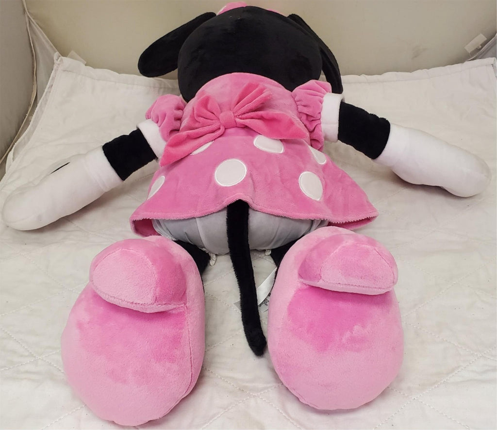 Disney Store Minnie Mouse Plush Pink Polka Dots Doll