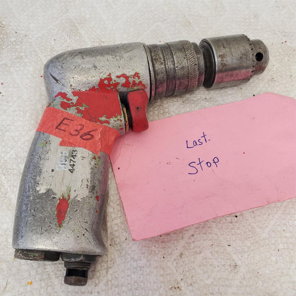 Ingersoll Rand Pistol Grip Pneumatic Air Drill Air Tool E36
