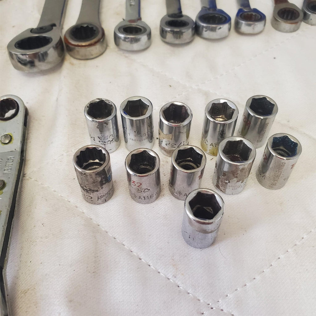 Lot of Assorted Wrenches, Drive Sockets & Other Hand Tools LOT 116