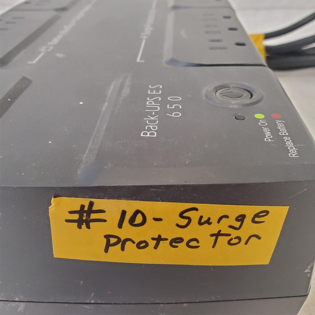 APC Back Up UPS ES 650 120V BE650R Surge Protected #10 (NO BATTERY INCLUDED)