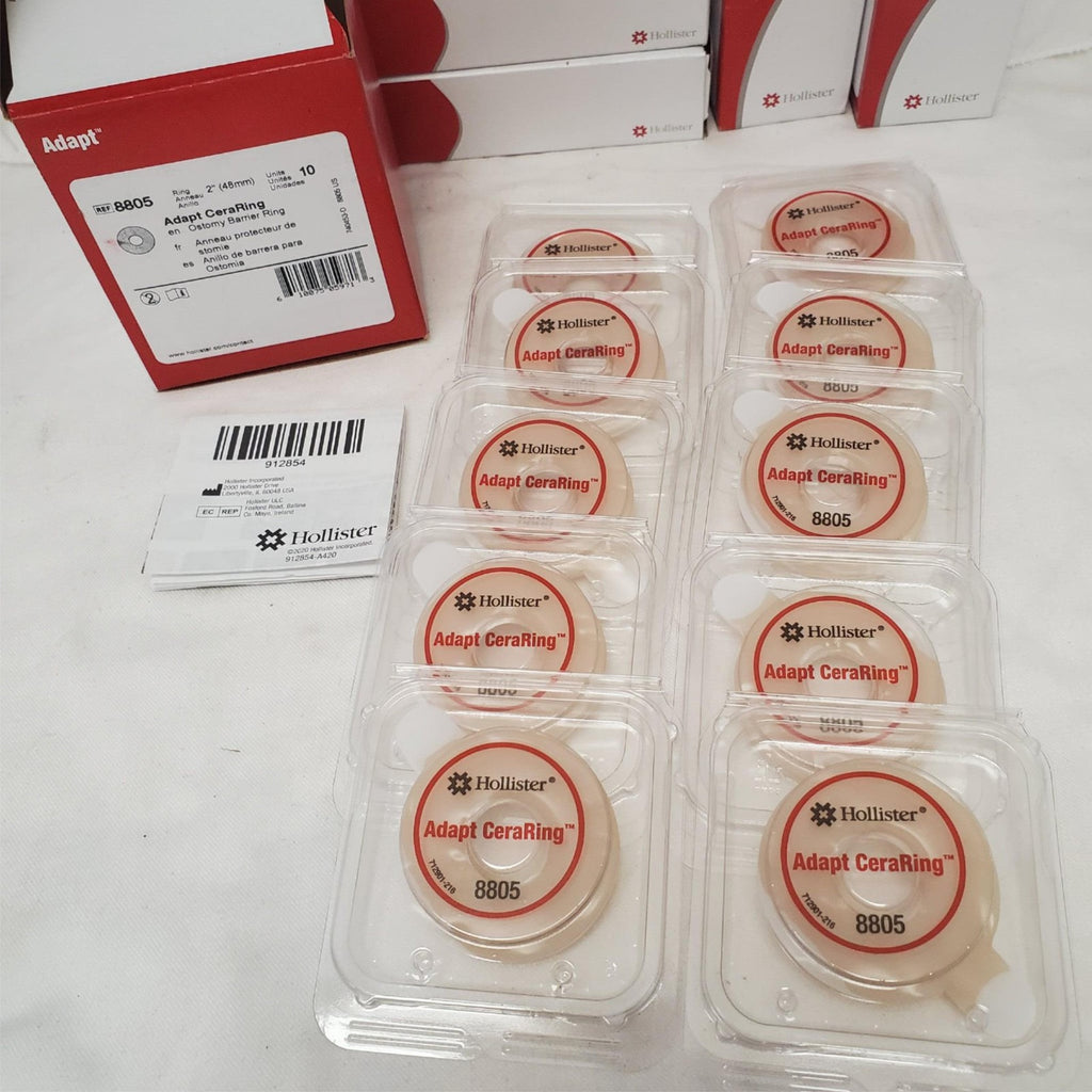 Lot of Adapt Hollister 7906 7299 8805 Cera Ring Ostomy Belt Stoma Power