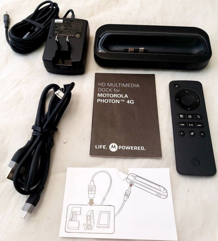 Used Motorola HD Charging Station for Motorola Photon 4G EVM1358Q