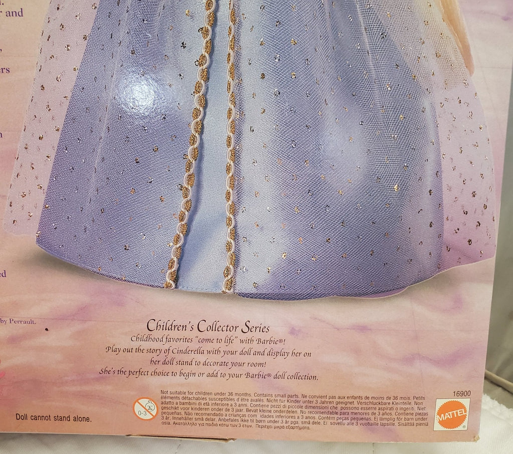Barbie 1996 Collector Edition Barbie Doll as Cinderella