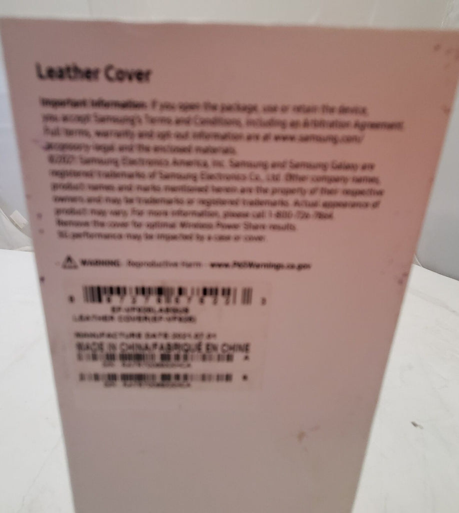 Vintage Used Samsung Galaxy Z Fold3 Leather Cover