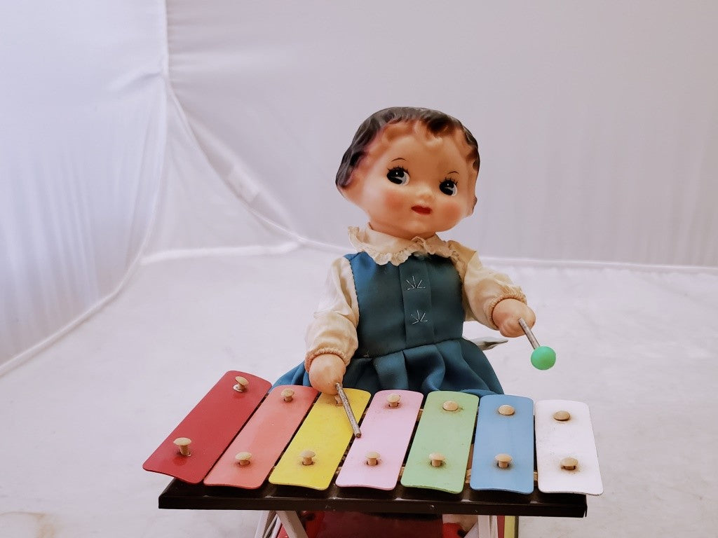 Vintage Xylophone Children's Little Performer Musical Instruments Toy Kids Gift