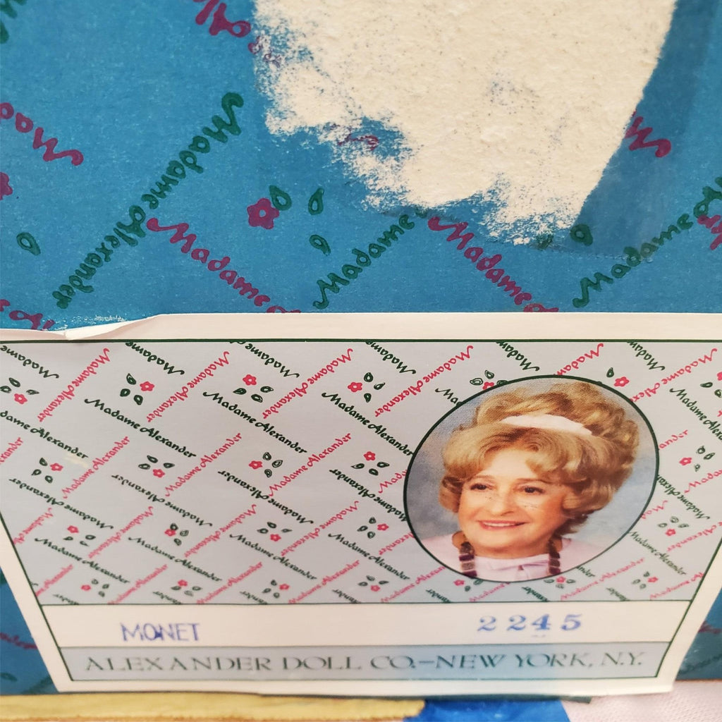 Madame Alexander #2245 Monet Doll with Box & Stand