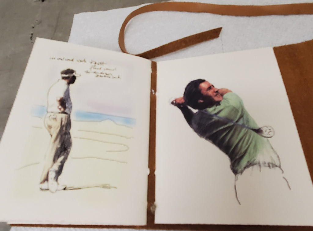 Limited edition 73 of 200 Replica of Howard Rileys Mini Sketchbook
