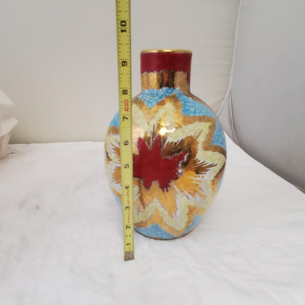 Glass Of Venice Murano Glass Vesuvio Vase