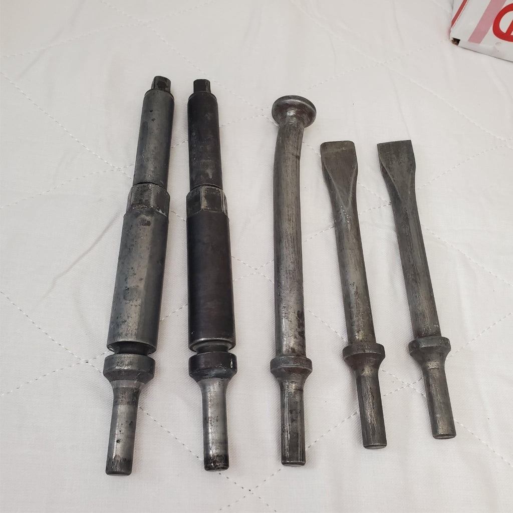 Lot of 5 Air hammer Bit Set Hammers LOT-271