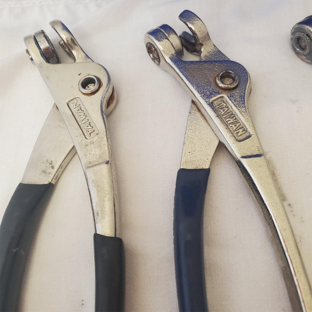 Lot of 4 Pliers Aviation Tool Sheet Metal Aircraft Fastener LOT-64