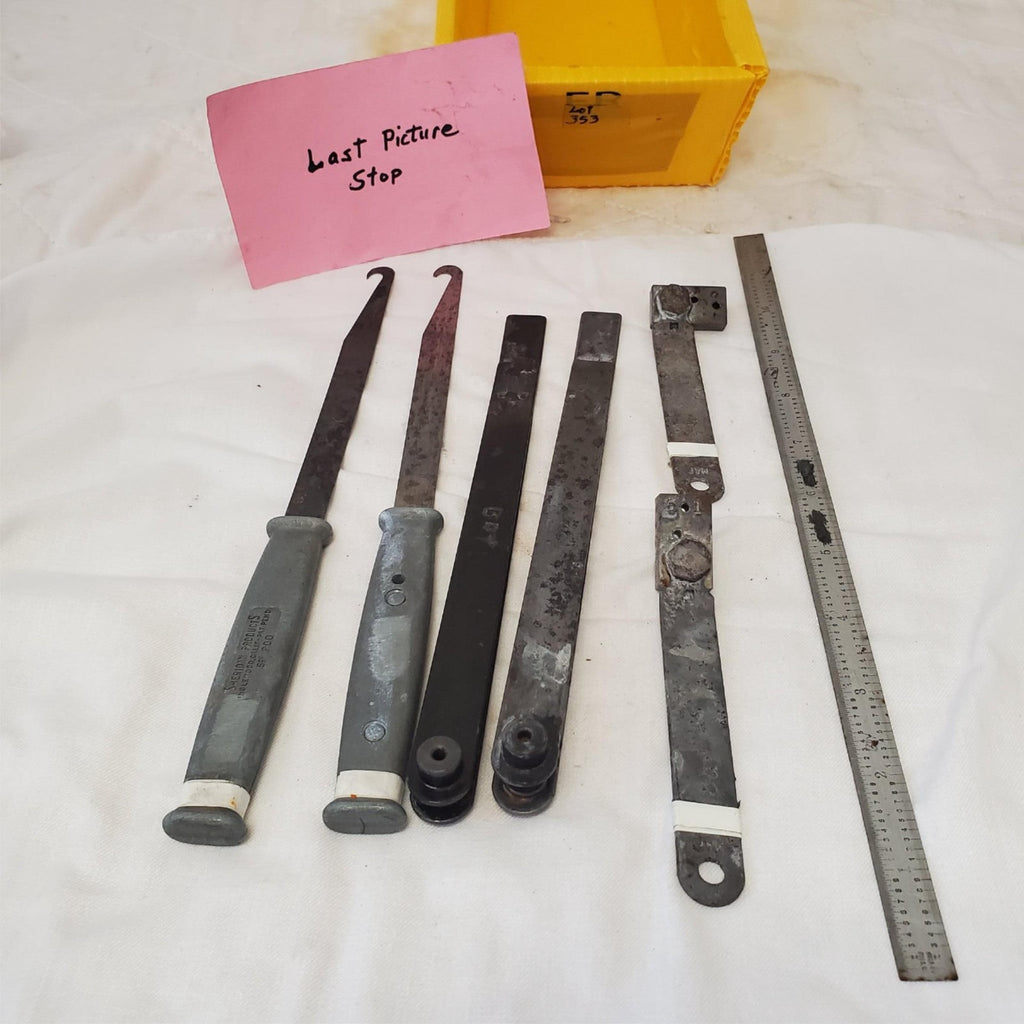 Lot of Assoretd Sheridan SP200 6" Chip Chaser & Shank LOT-353