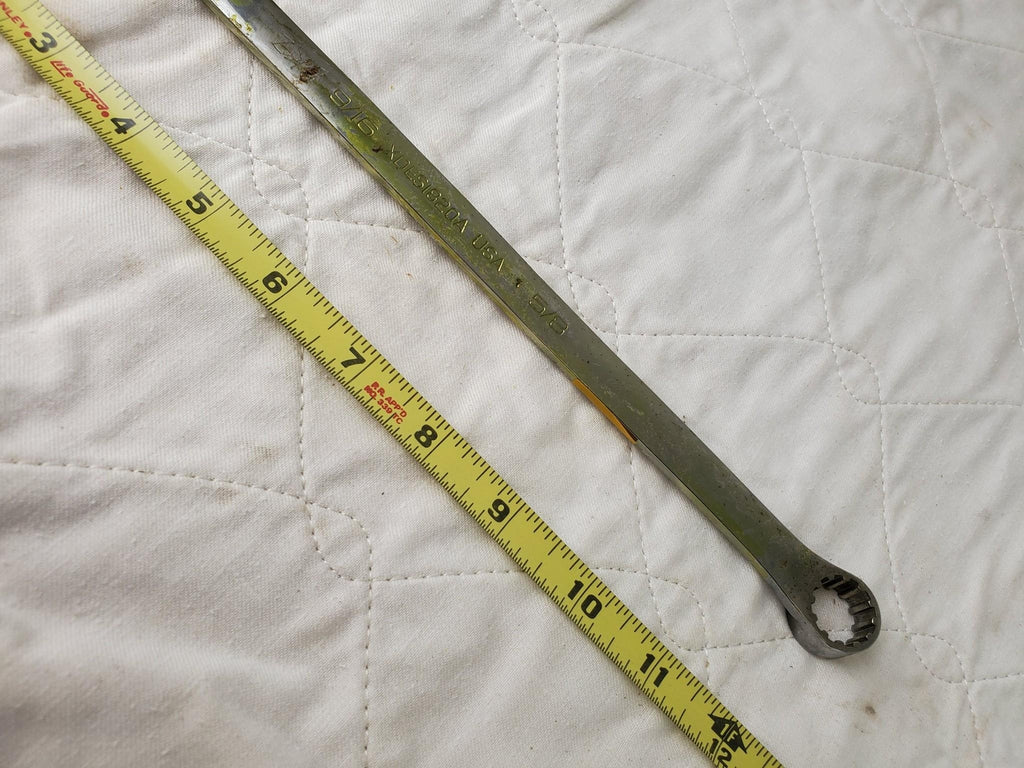 Snap-On 9/16 - 5/8 XDES1820A Double-Ended Ring Wrench Tool LOT 296