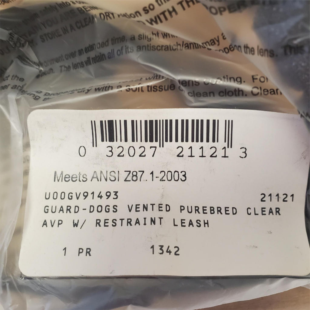 Original LOT Guard-Dogs U00GV91493 Safety Goggles