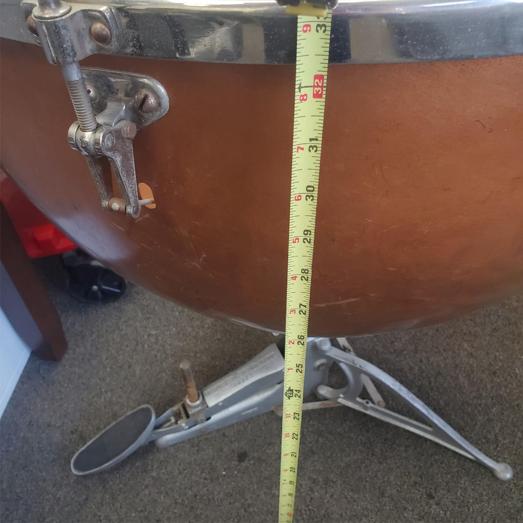 Vintage Ludwig Timpani Drum with Leedy Precision Peddle 1