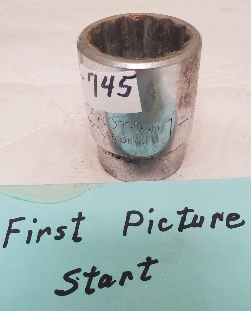 PROTO 5540 USA  1-1/4” Heavy-Duty Socket Tool - LOT 745