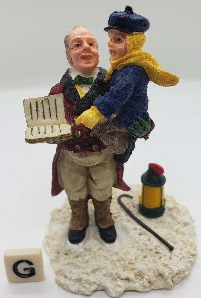 Lemax Memory Makers Collection 1997 Carolling with Grandaddy Christmas 77035