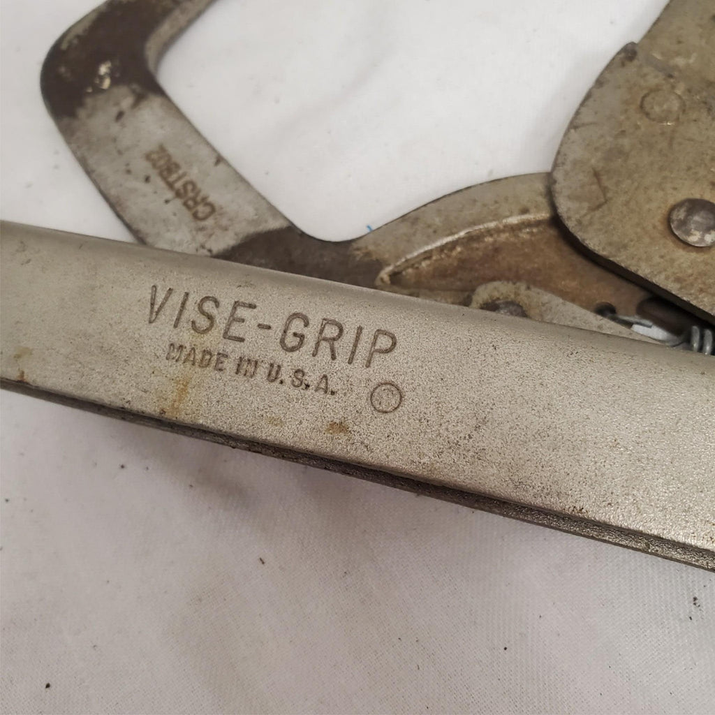 Lot of 3 Assorted Vise-Grip and Crescent Locking C-Clamp Tool LOT-MT 30